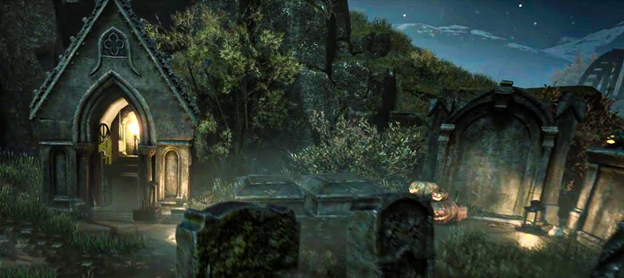Hogsmeade Cemetery.png|left|400